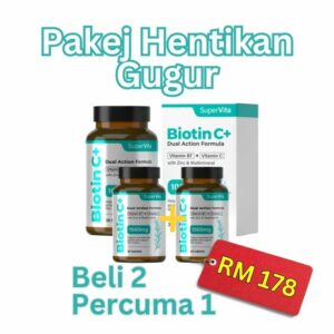 2 Biotin C+ ( Beli 2 Percuma 1 )